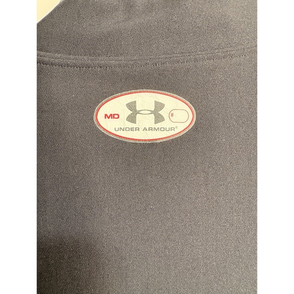 Under Armour Black High Neck Top (Size M) turtle neck sport gym cold gear trendy - Picture 4 of 5